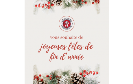 Bonne fête de fin d'année 
